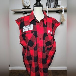 Spirit Red and Black Checkered Funny Shirt